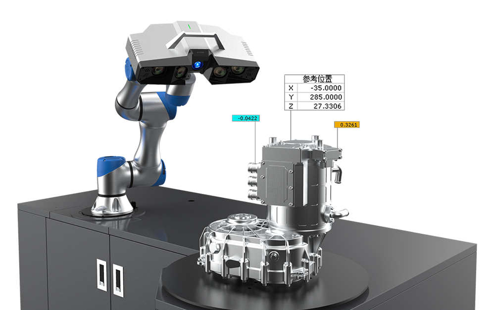 协作机器人扫描