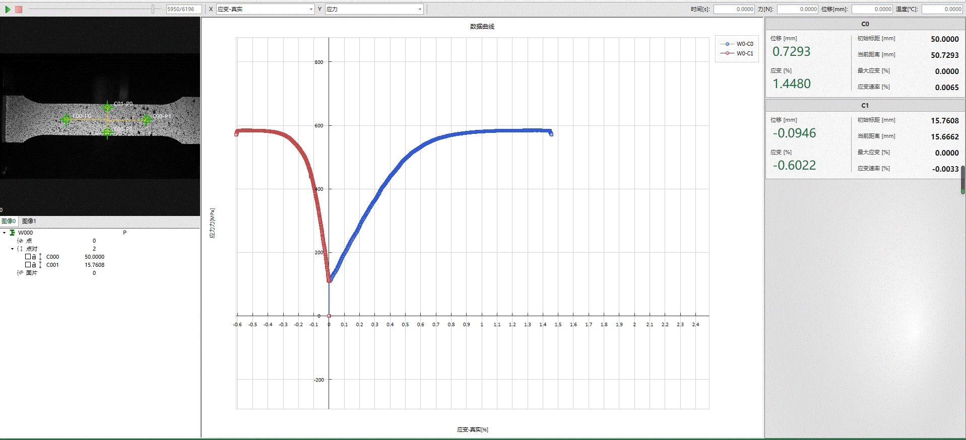 非接触式视频引伸计软件计算泊松比.jpg 非接触式视频引伸计软件计算泊松比.jpg