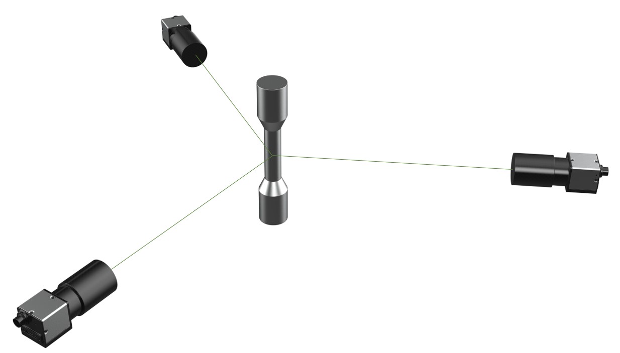 ky体育在线官网XTDIC-VG视频引伸计用于棒状型材拉伸360°全周测量.jpg ky体育在线官网XTDIC-VG视频引伸计用于棒状型材拉伸360°全周测量.jpg