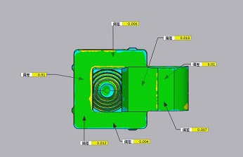 蓝光三维扫描技术用于手机闪光灯模块全尺寸3D检测